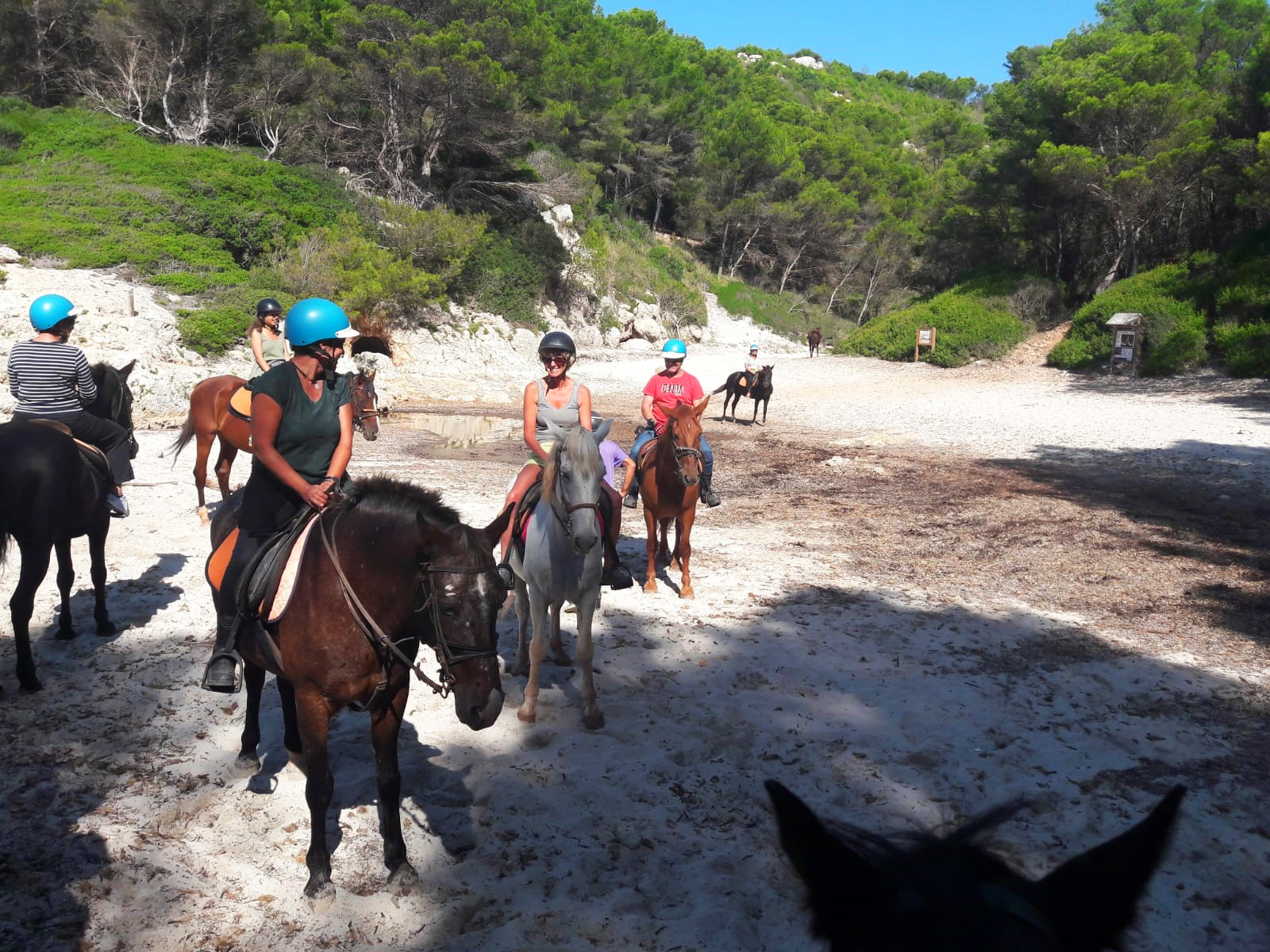 Montar a caballo en Menorca