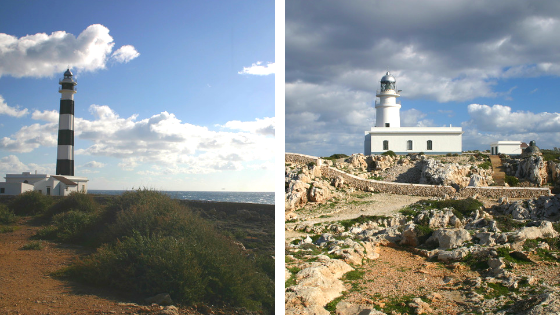 Faros en Menorca