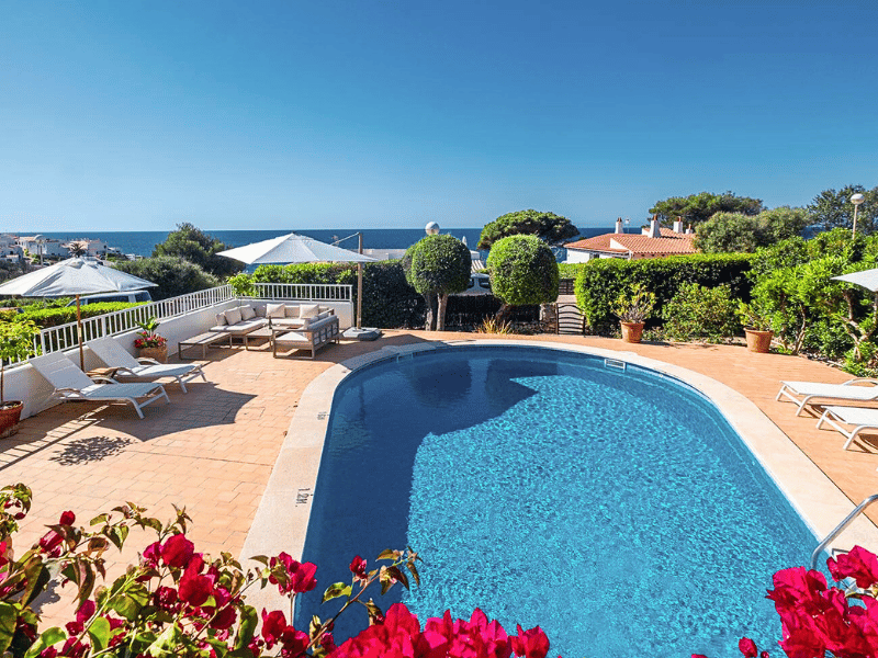 Las mejores villas familiares con piscina en Menorca (2026): VN198 en Binibeca