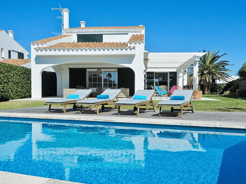 mejor villa familiar en menorca 2026 vn209 binidali