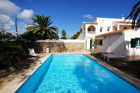 Alquiler de villas privadas en Menorca
