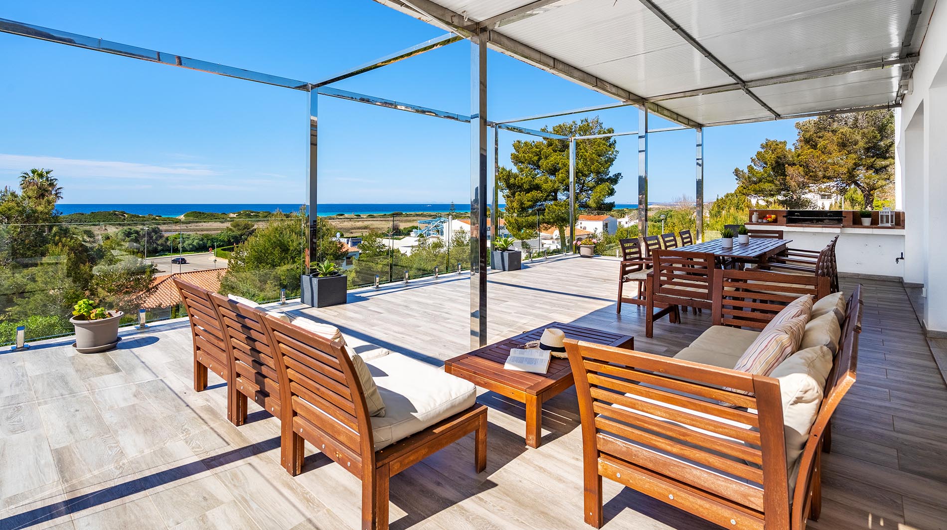 Villa en Son Bou con vistas al mar