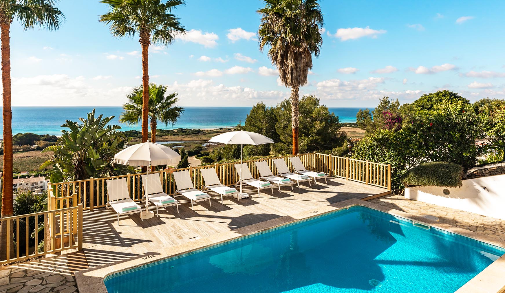 Villa en Son Bou con vistas al mar