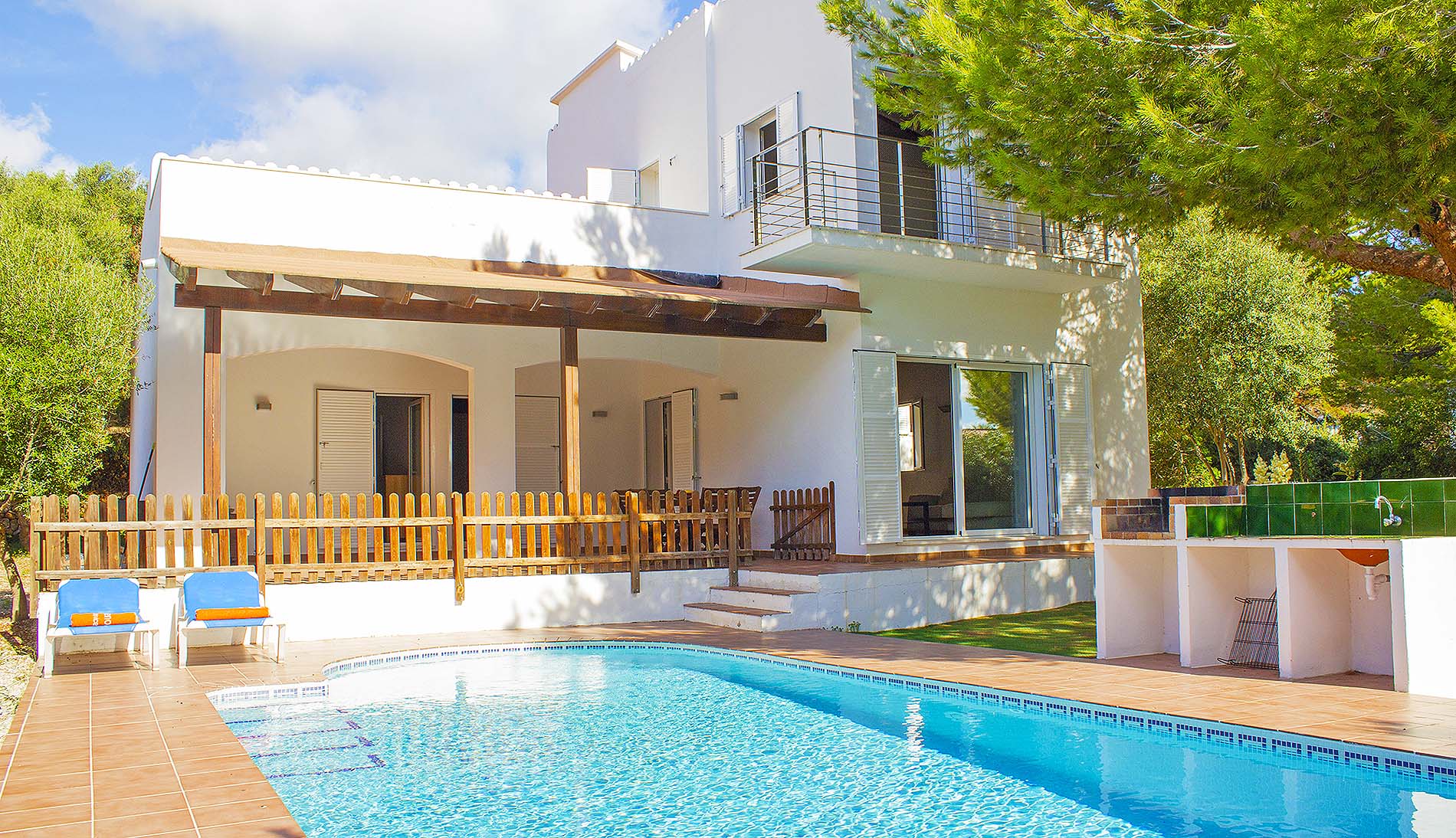 Alquiler de villa de vacaciones en Punta Prima, Menorca