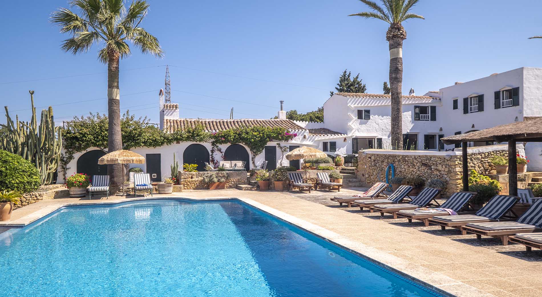 Finca privada de chalets de campo en Ferreries Menorca