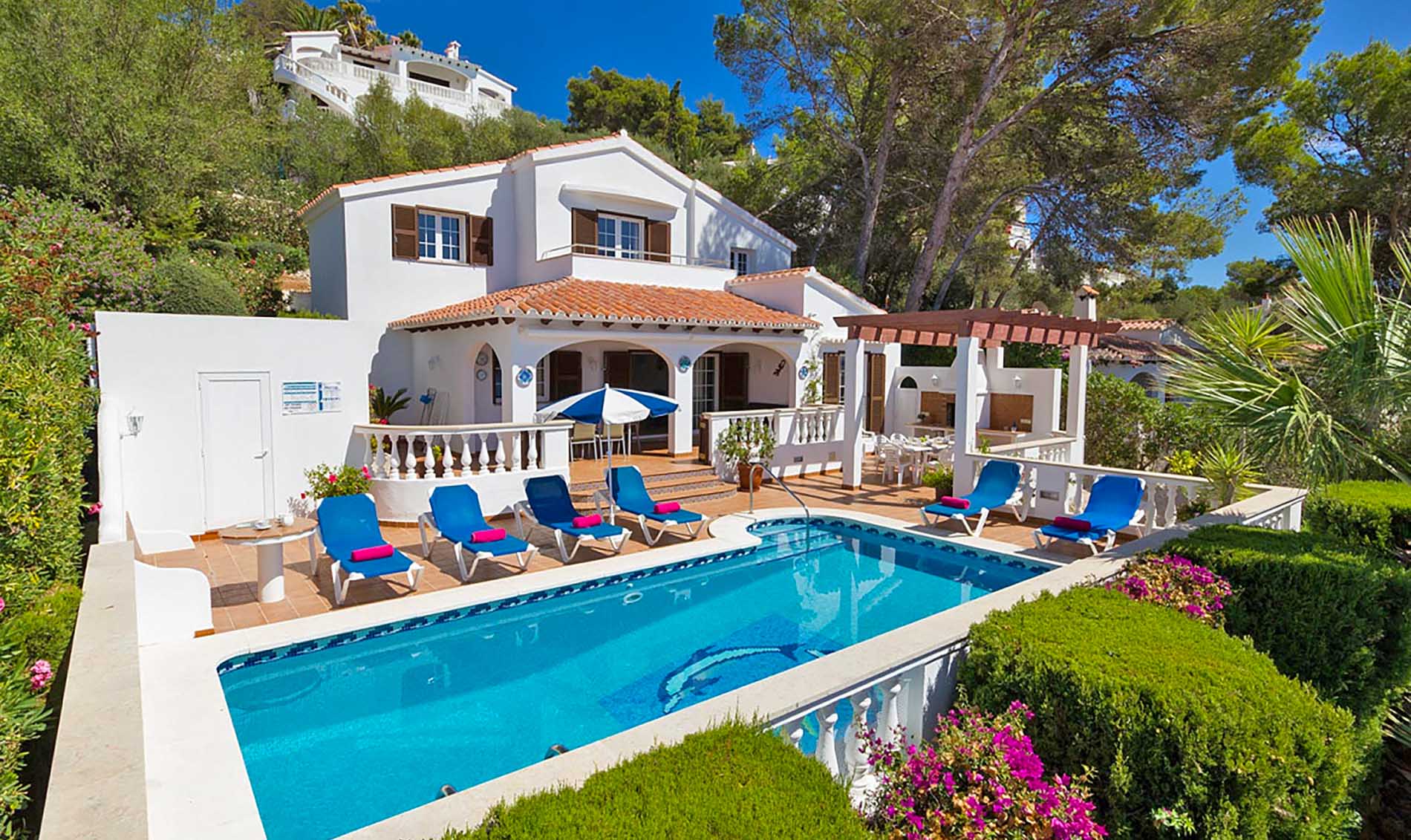 Villa familiar en San Jaime con vistas a Son Bou y al mar