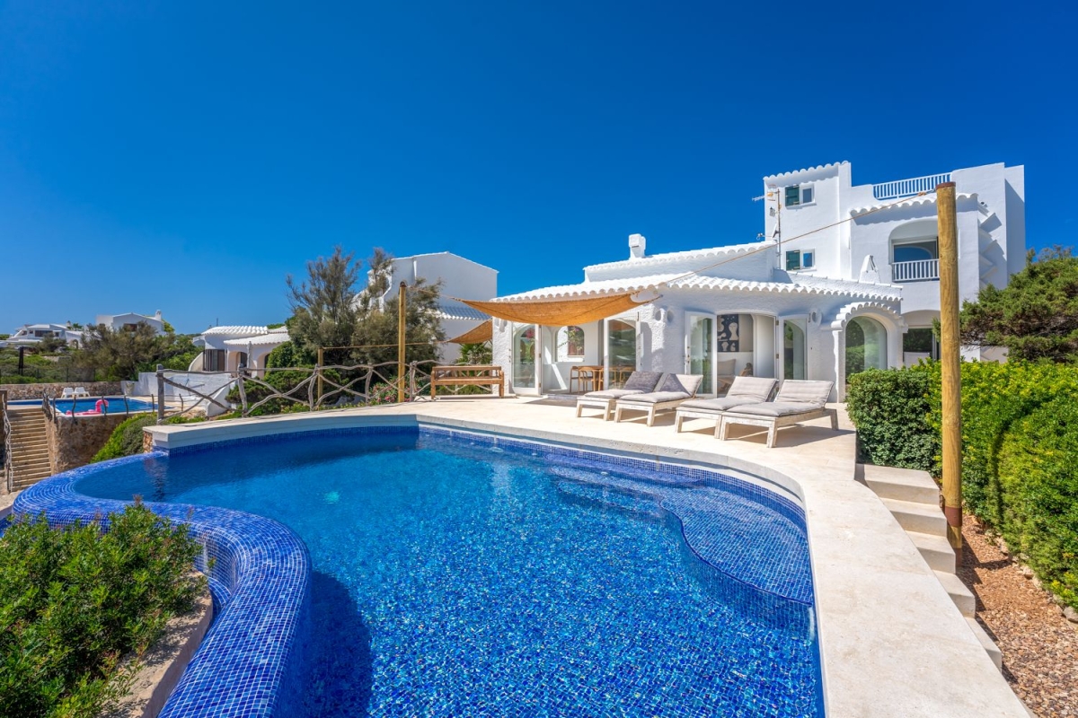 Villas con piscina privada en Cala Morell